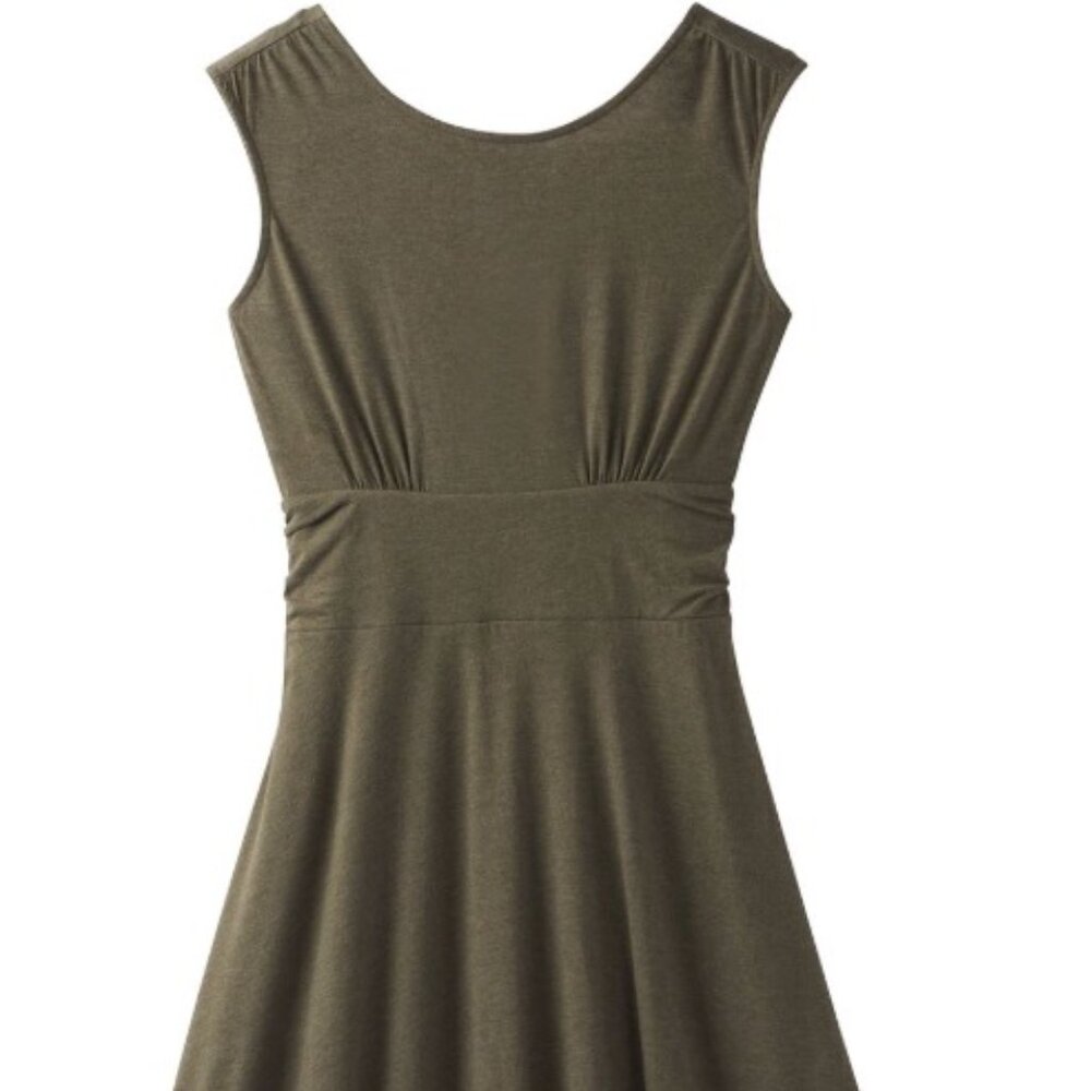 Women’s prAna Jola Dress | Size Large | Slate Green (Brown)